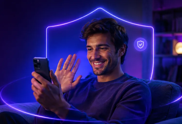Safe video chat guidance on Chamet.